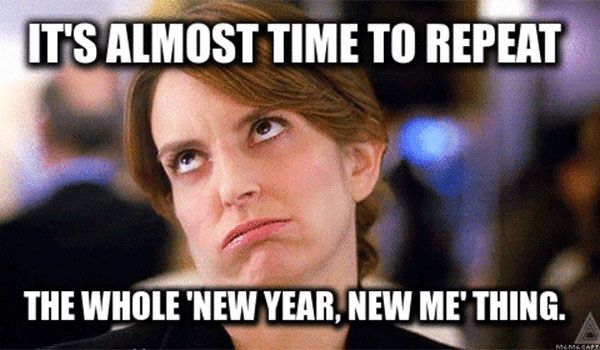 New Year's Resolutions meme