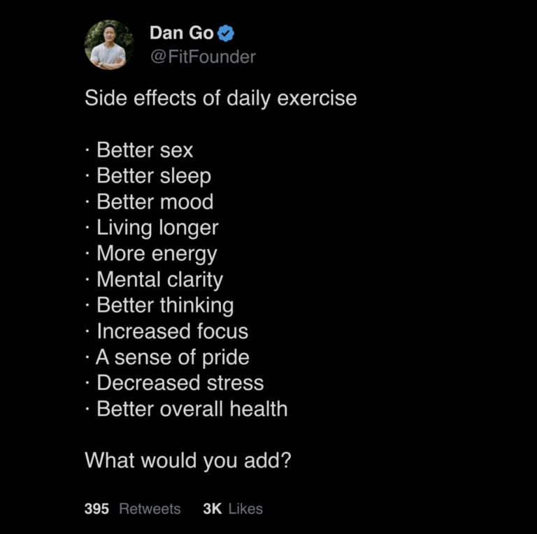 Dan Go - How exercise will change your life