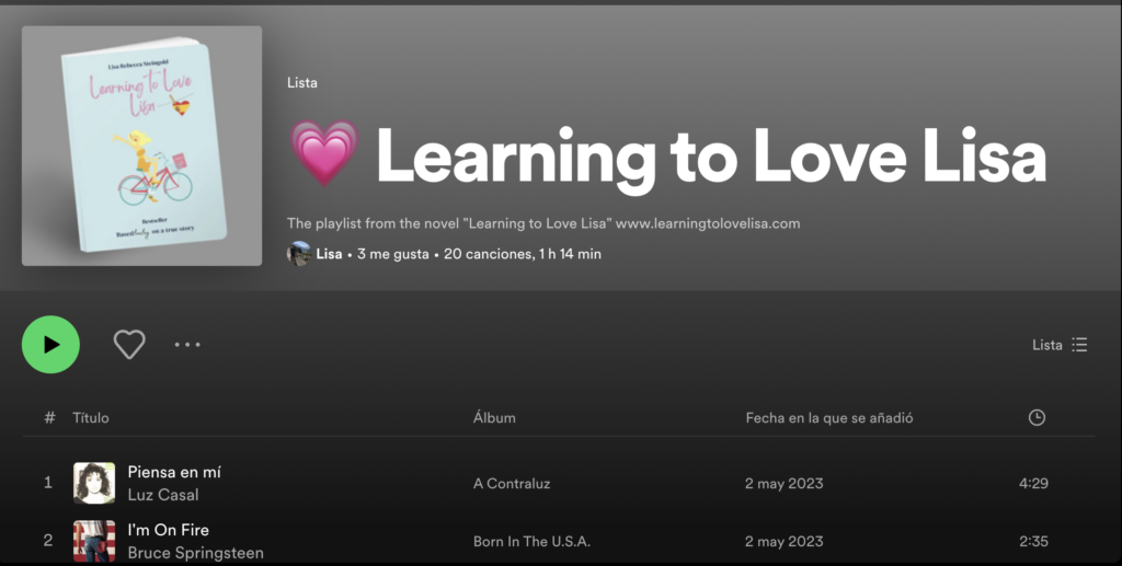 Learning to Love Lisa Spotify
